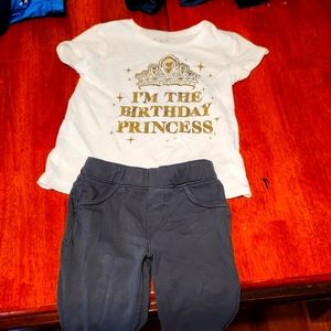 Girls birthday outfit